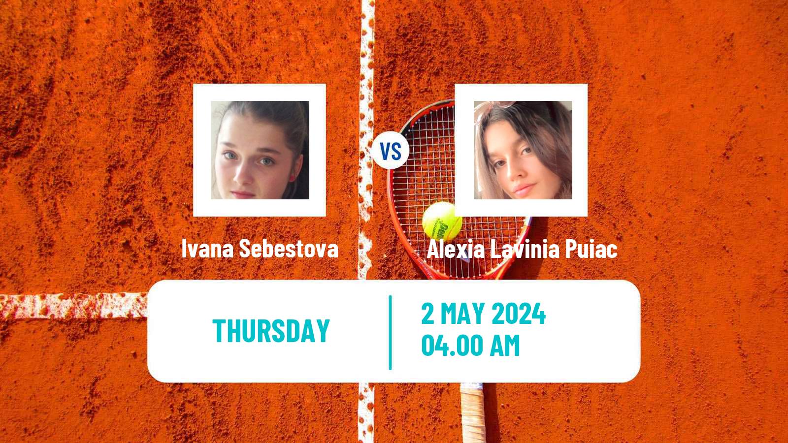 Tennis ITF W15 Osijek Women Ivana Sebestova - Alexia Lavinia Puiac