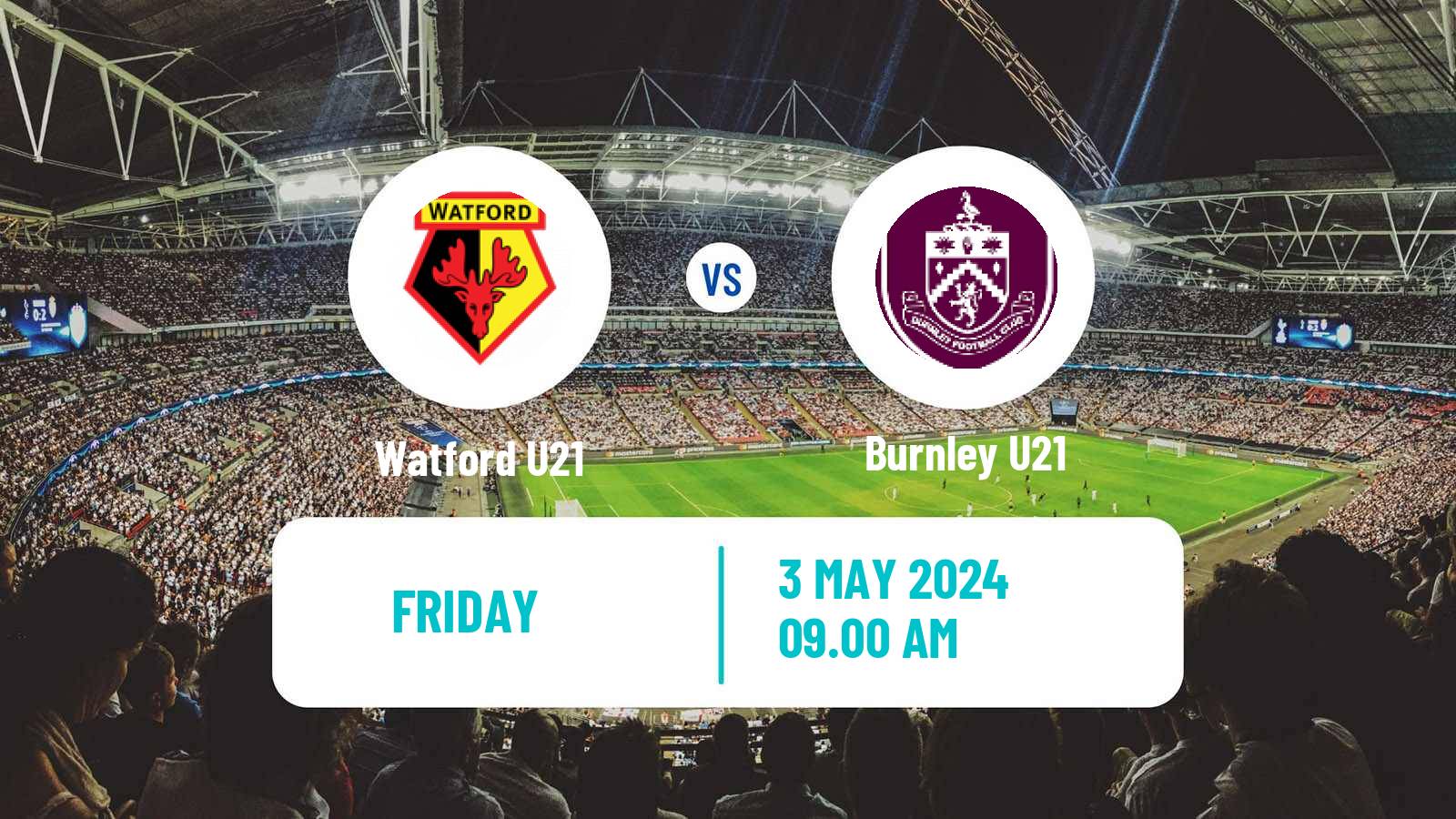 Soccer English Professional Development League Watford U21 - Burnley U21