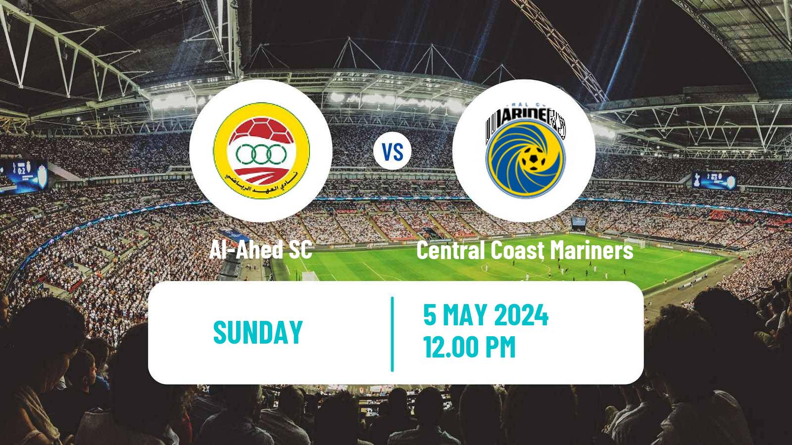 Soccer AFC Cup Al-Ahed - Central Coast Mariners