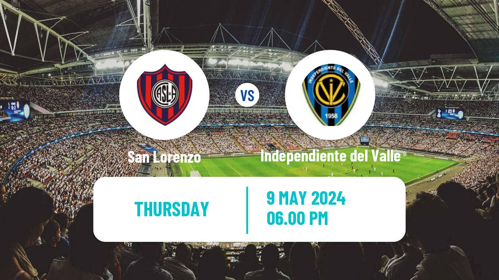 Soccer Copa Libertadores San Lorenzo - Independiente del Valle