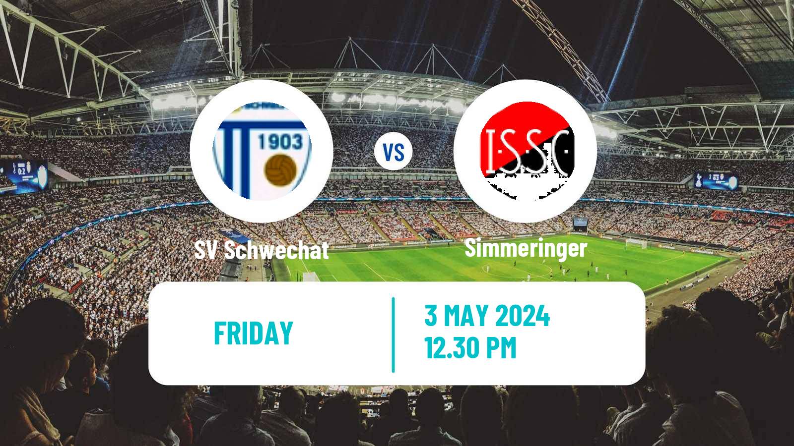 Soccer Austrian Landesliga Wien Schwechat - Simmeringer