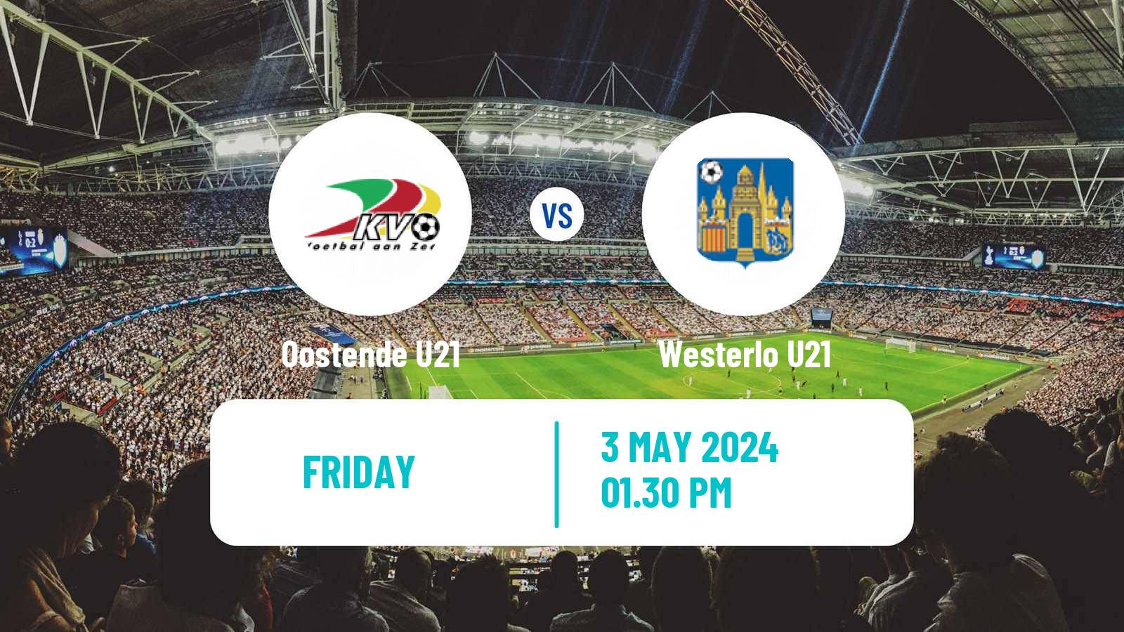 Soccer Belgian Pro League U21 Oostende U21 - Westerlo U21