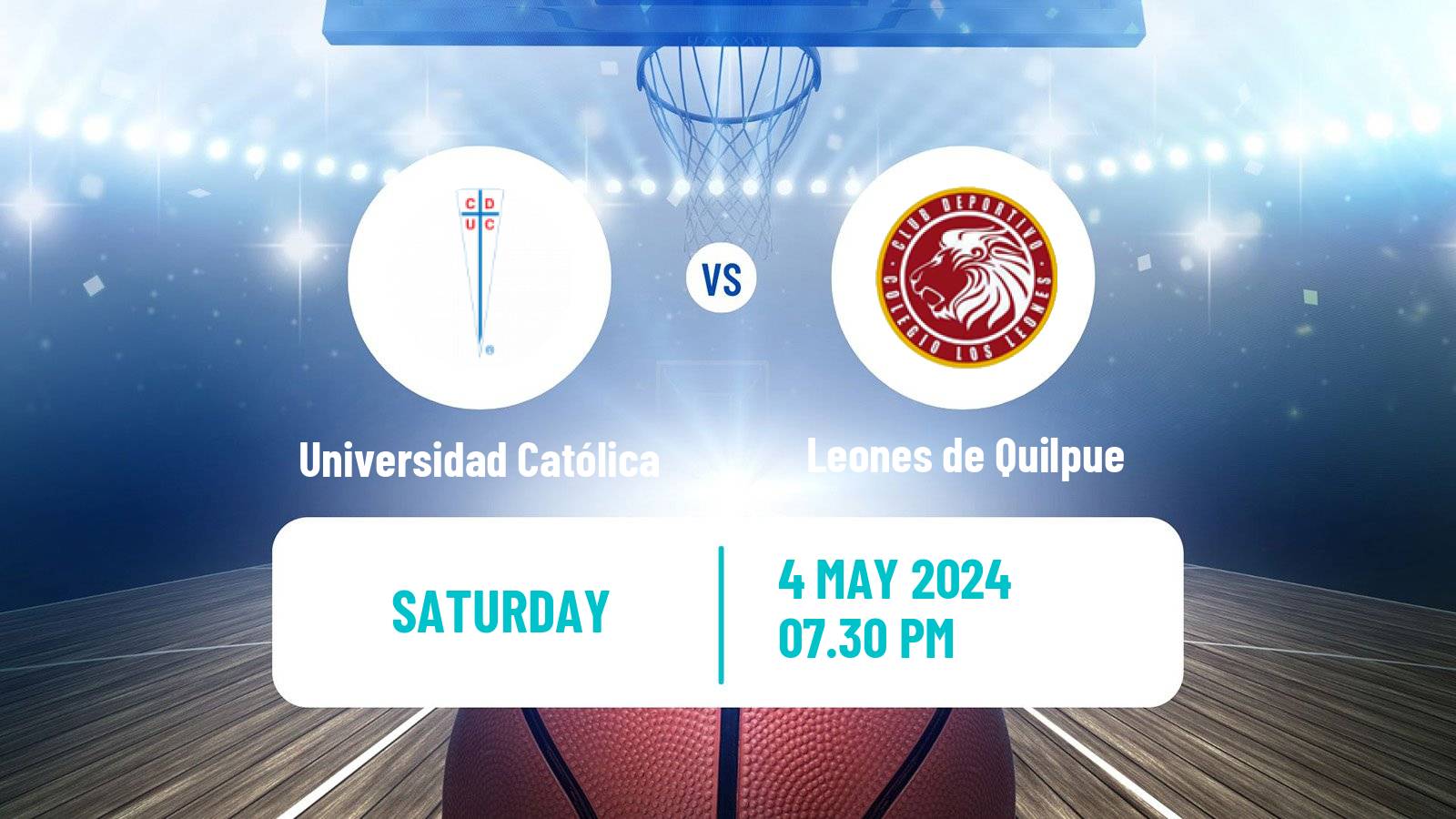 Basketball Chilean LNB Universidad Católica - Leones de Quilpue
