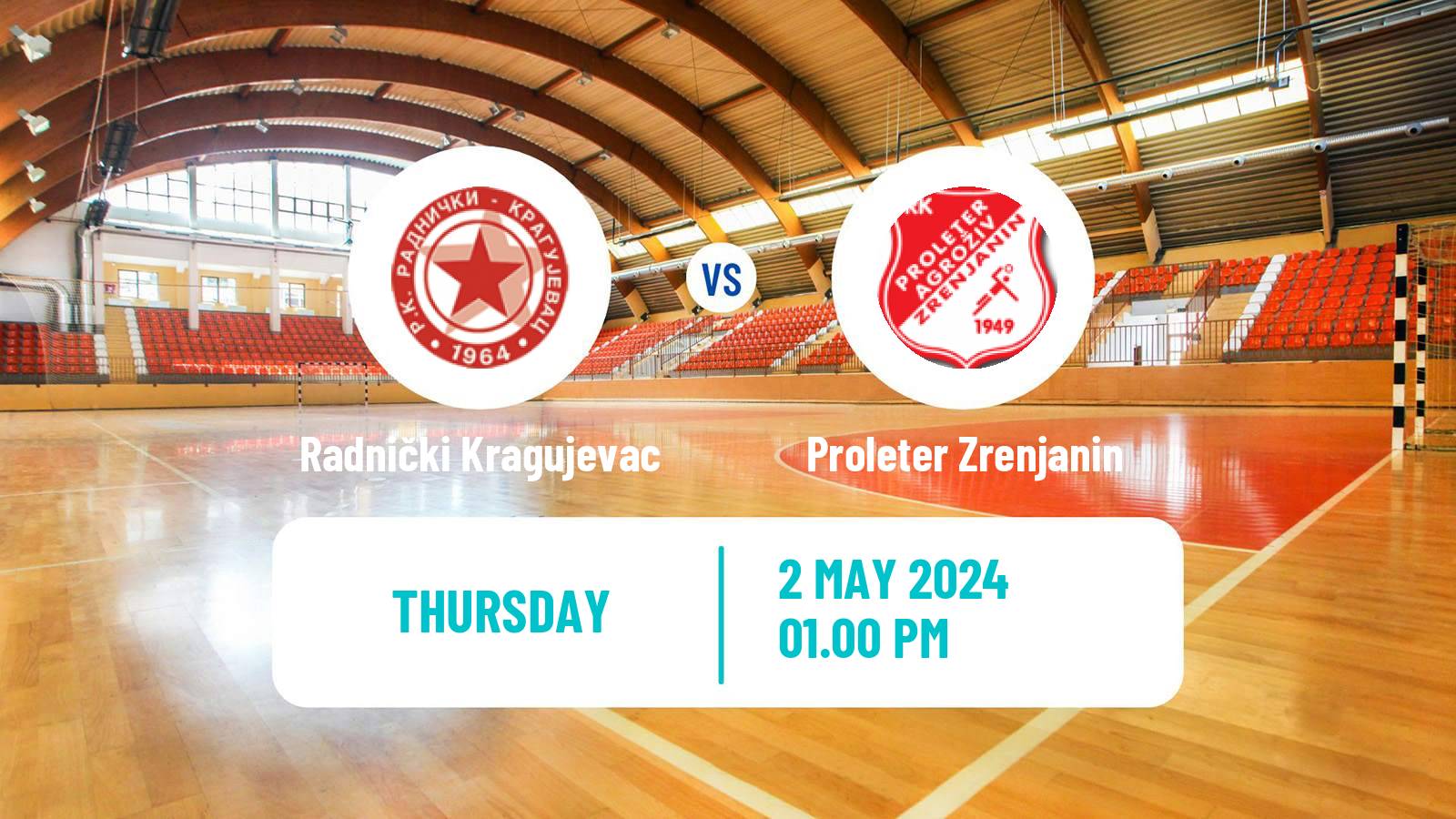 Handball Serbian Superliga Handball Radnički Kragujevac - Proleter Zrenjanin