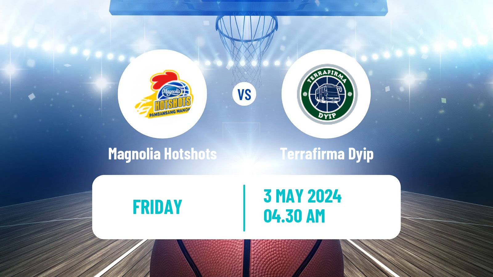 Basketball Philippines Cup Magnolia Hotshots - Terrafirma Dyip