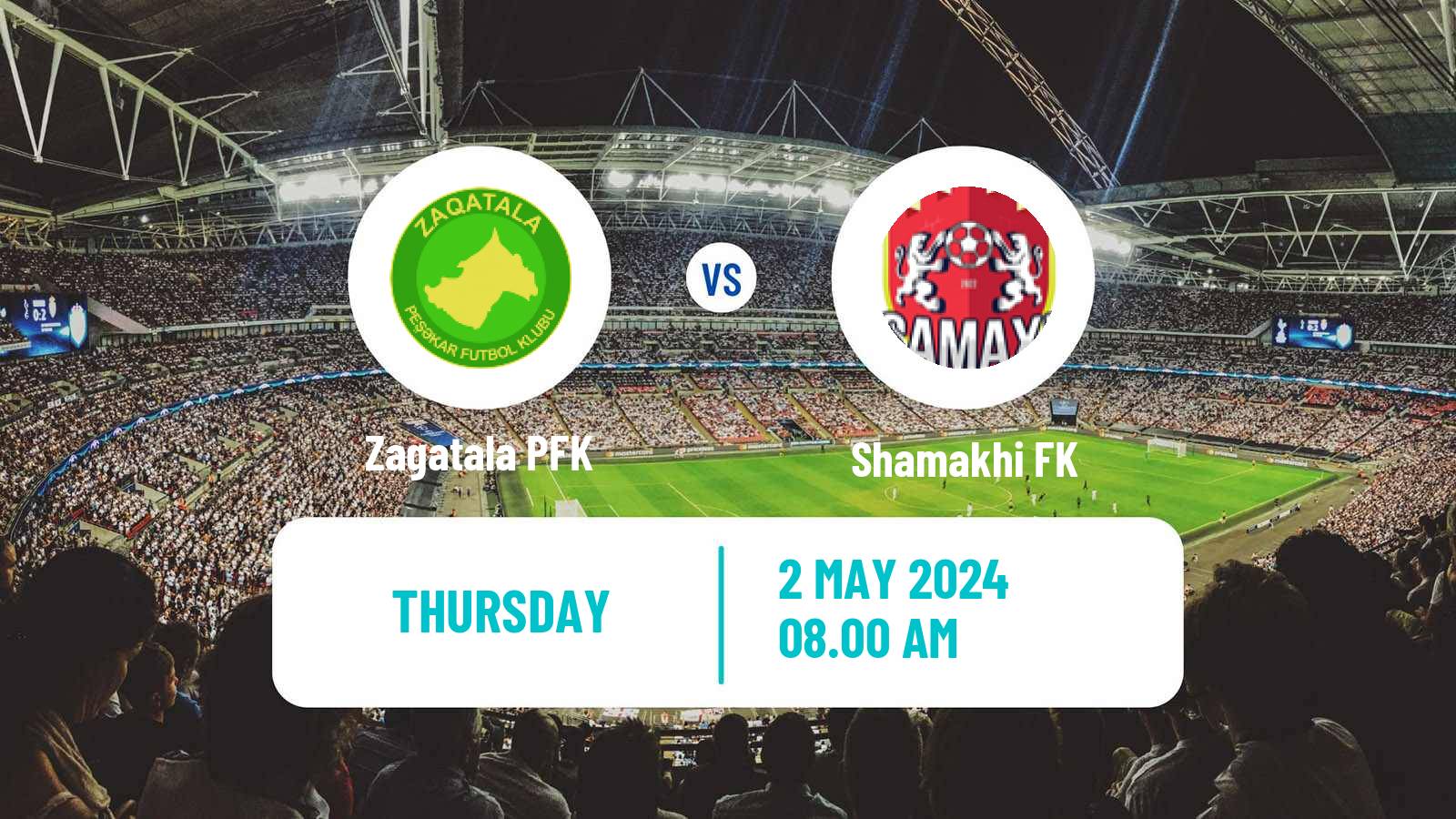 Soccer Azerbaijan First Division Zagatala - Shamakhi