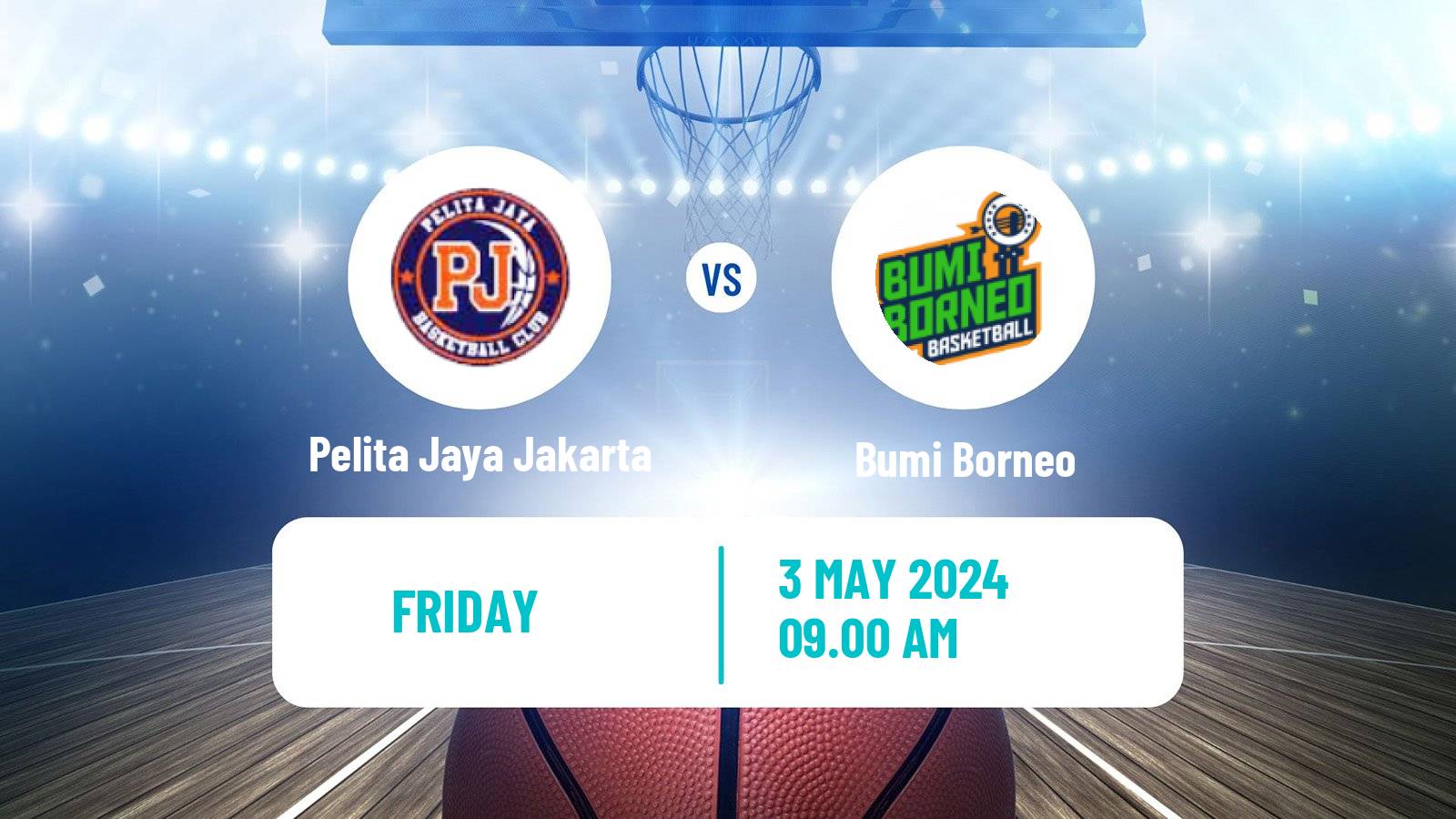 Basketball Indonesian IBL Pelita Jaya Jakarta - Bumi Borneo