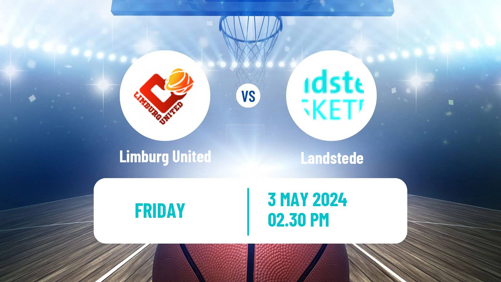 Basketball Dutch DBL Limburg United - Landstede
