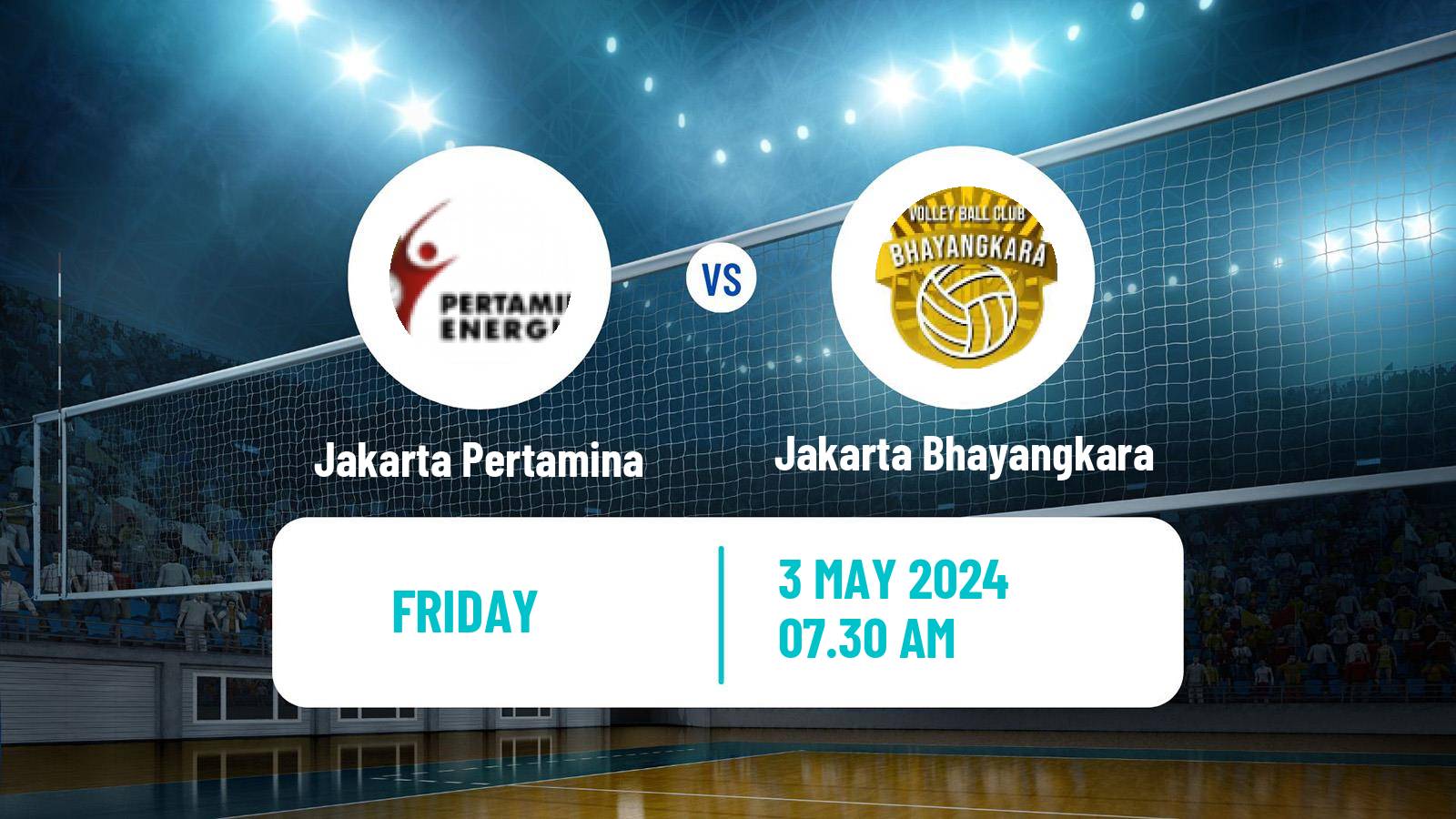 Volleyball Indonesian Proliga Volleyball Jakarta Pertamina - Jakarta Bhayangkara