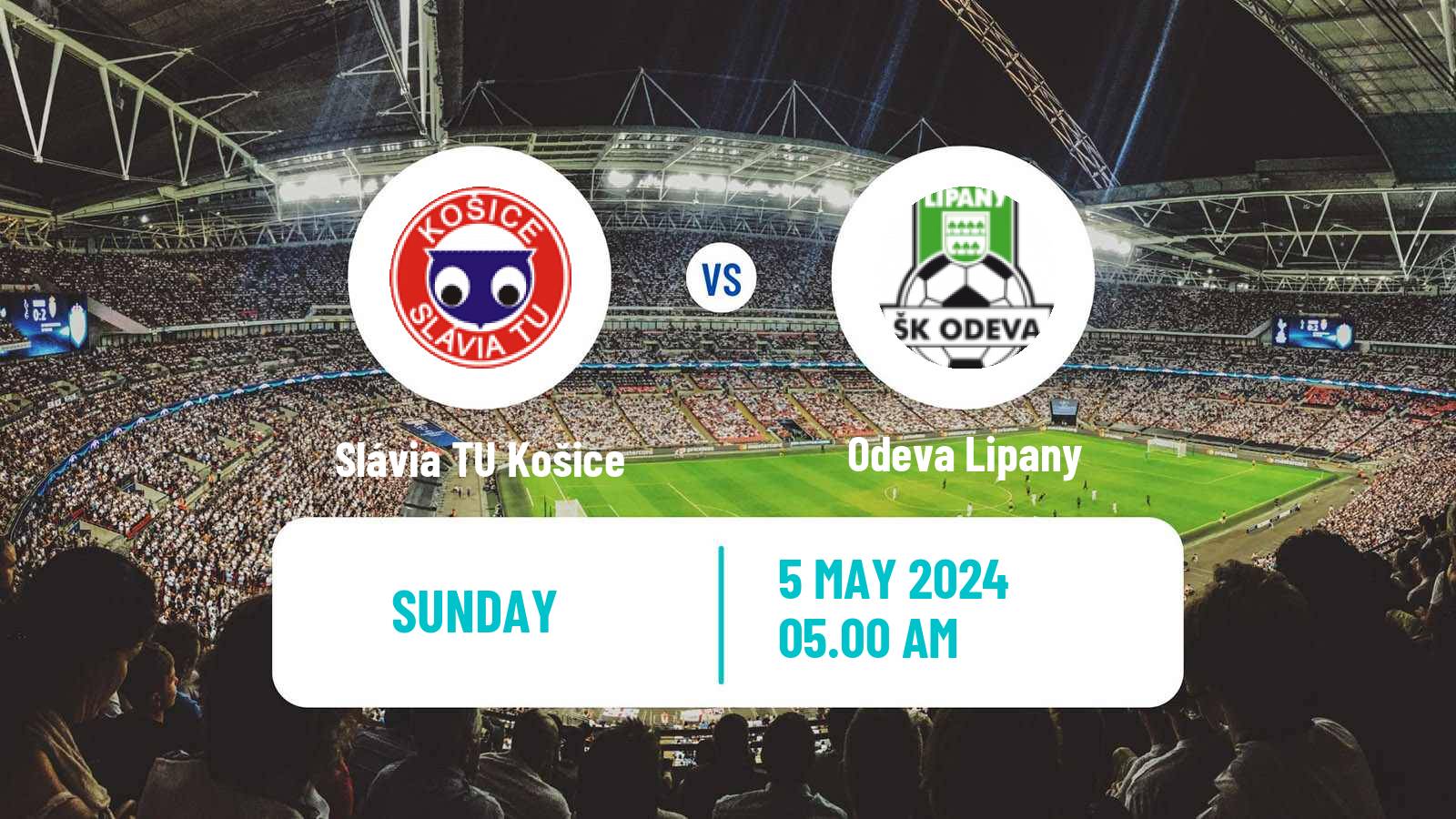 Soccer Slovak 3 Liga East Slávia TU Košice - Odeva Lipany