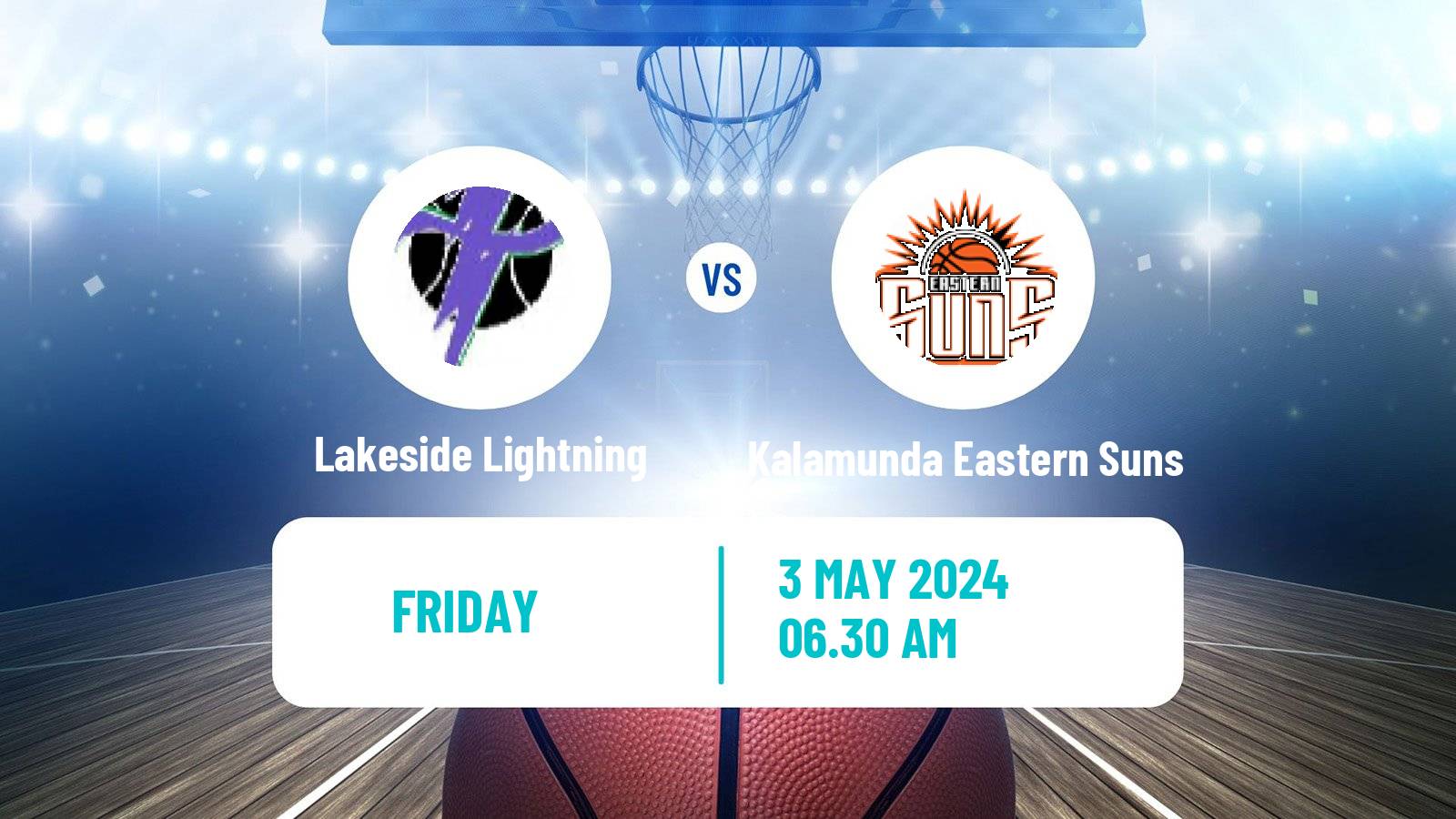 Basketball Australian NBL1 West Women Lakeside Lightning - Kalamunda Eastern Suns