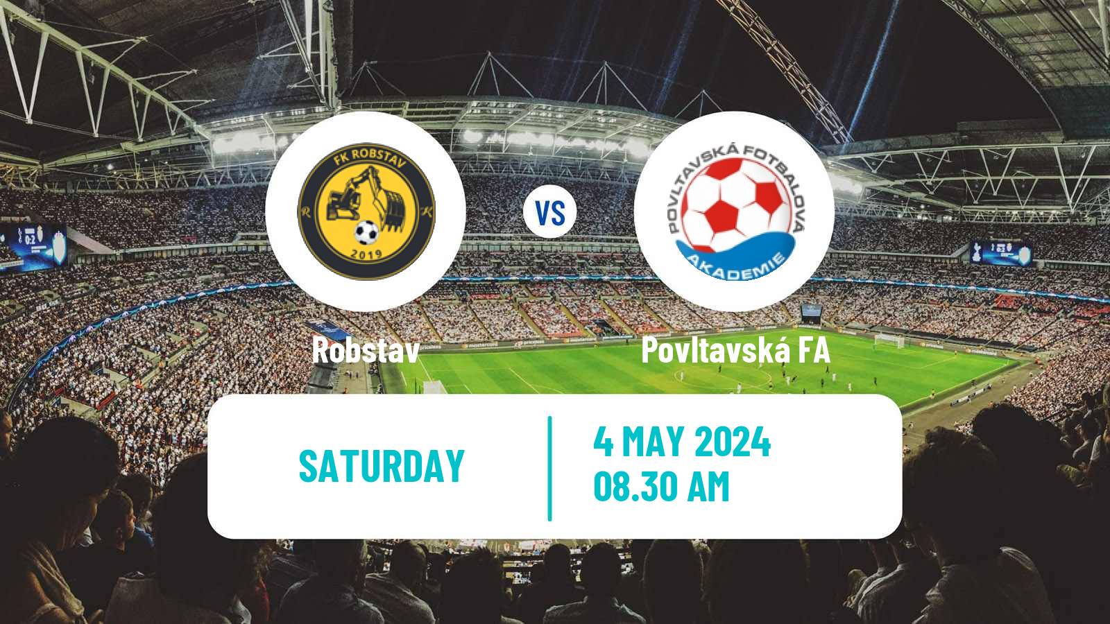 Soccer Czech CFL Group A Robstav - Povltavská FA