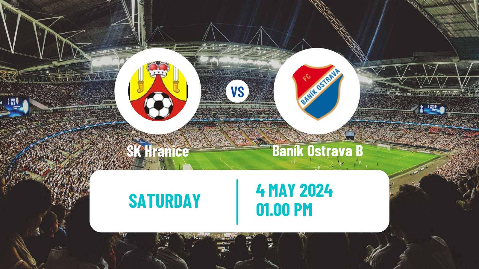Soccer Czech MSFL Hranice - Baník Ostrava B