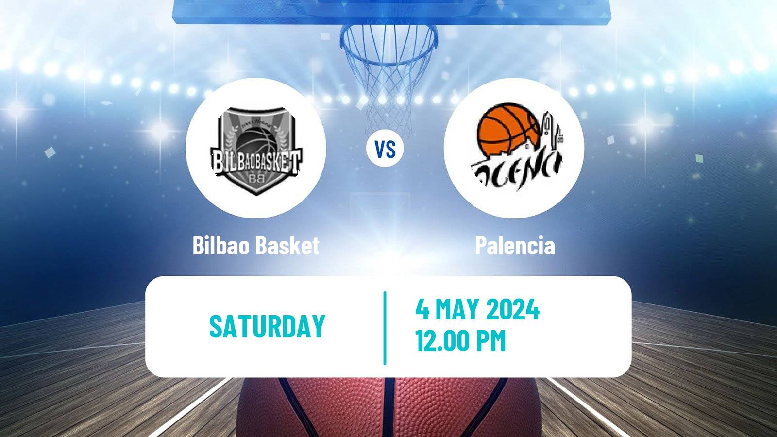 Basketball Spanish ACB League Bilbao Basket - Palencia