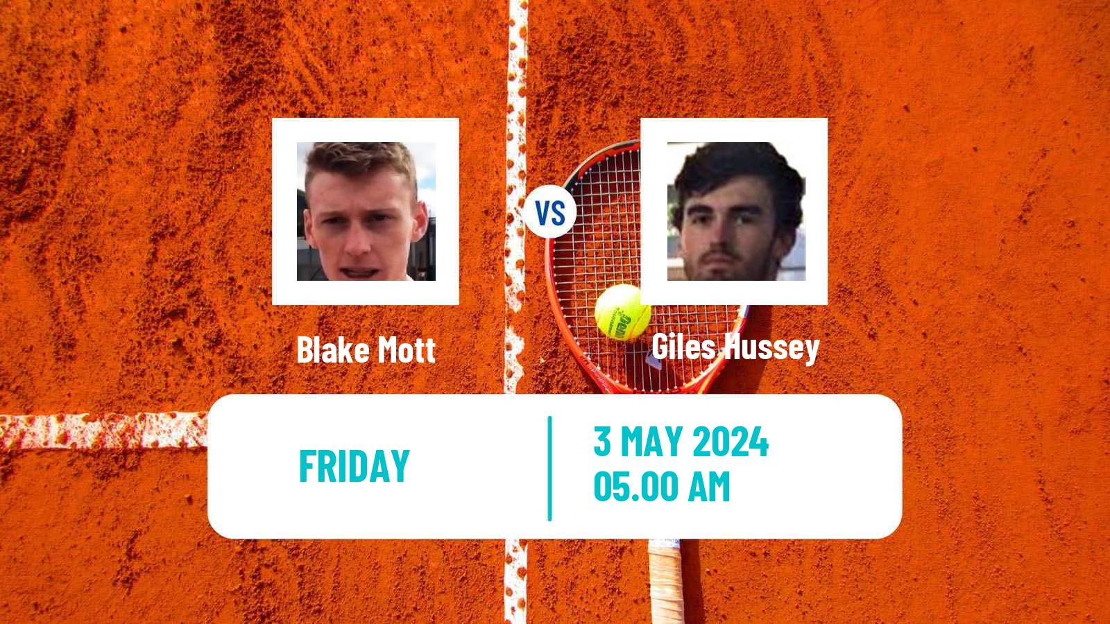 Tennis ITF M25 Nottingham 2 Men Blake Mott - Giles Hussey