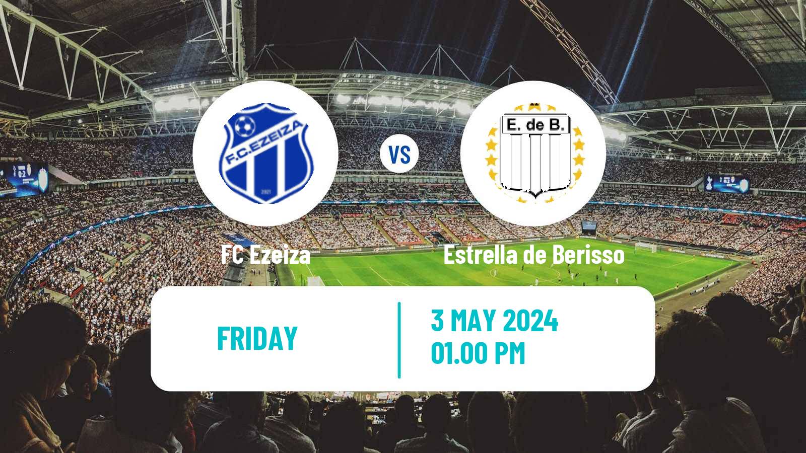 Soccer Argentinian Torneo Promocional Amateur Ezeiza - Estrella de Berisso