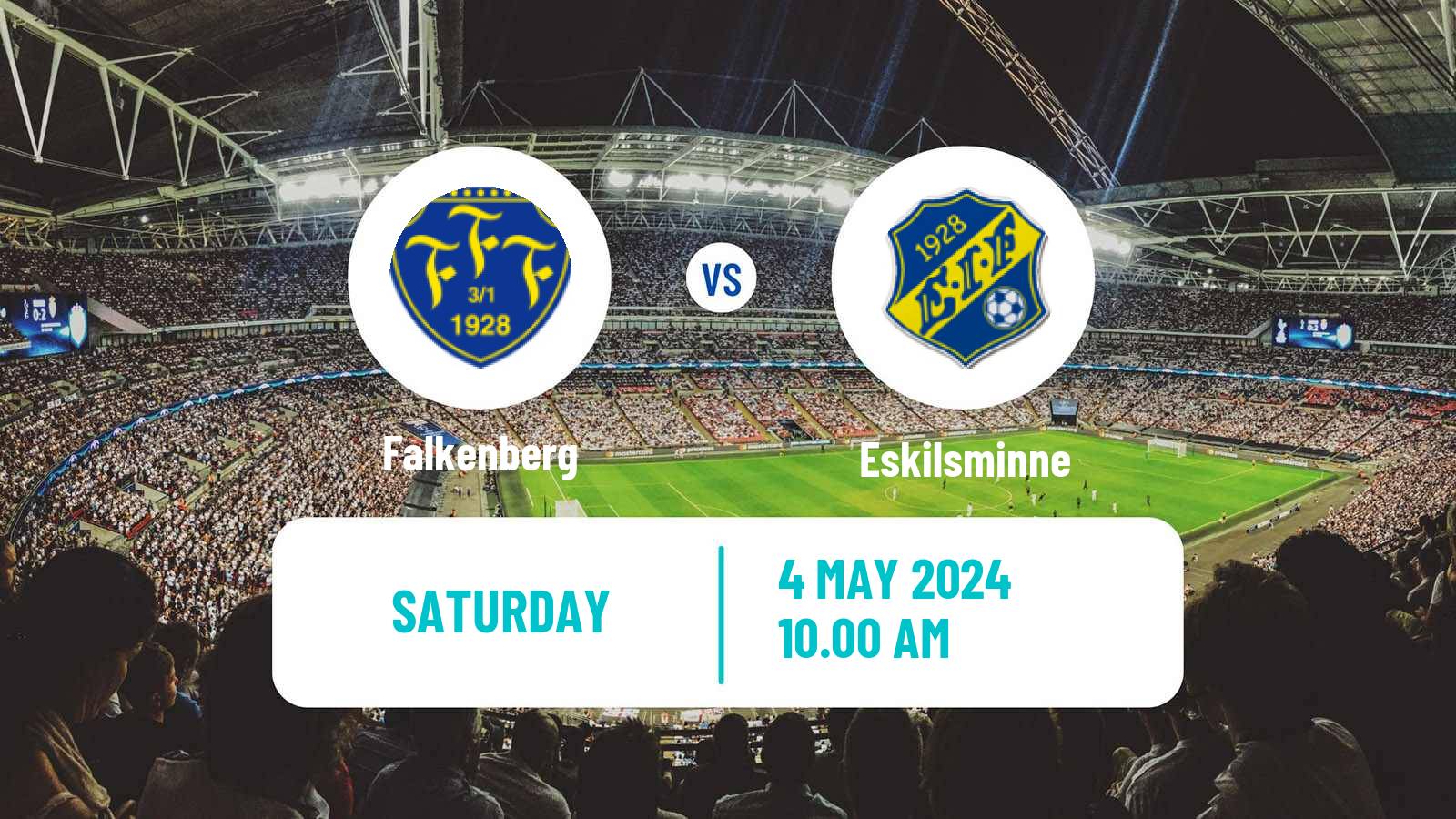 Soccer Swedish Division 1 Södra Falkenberg - Eskilsminne