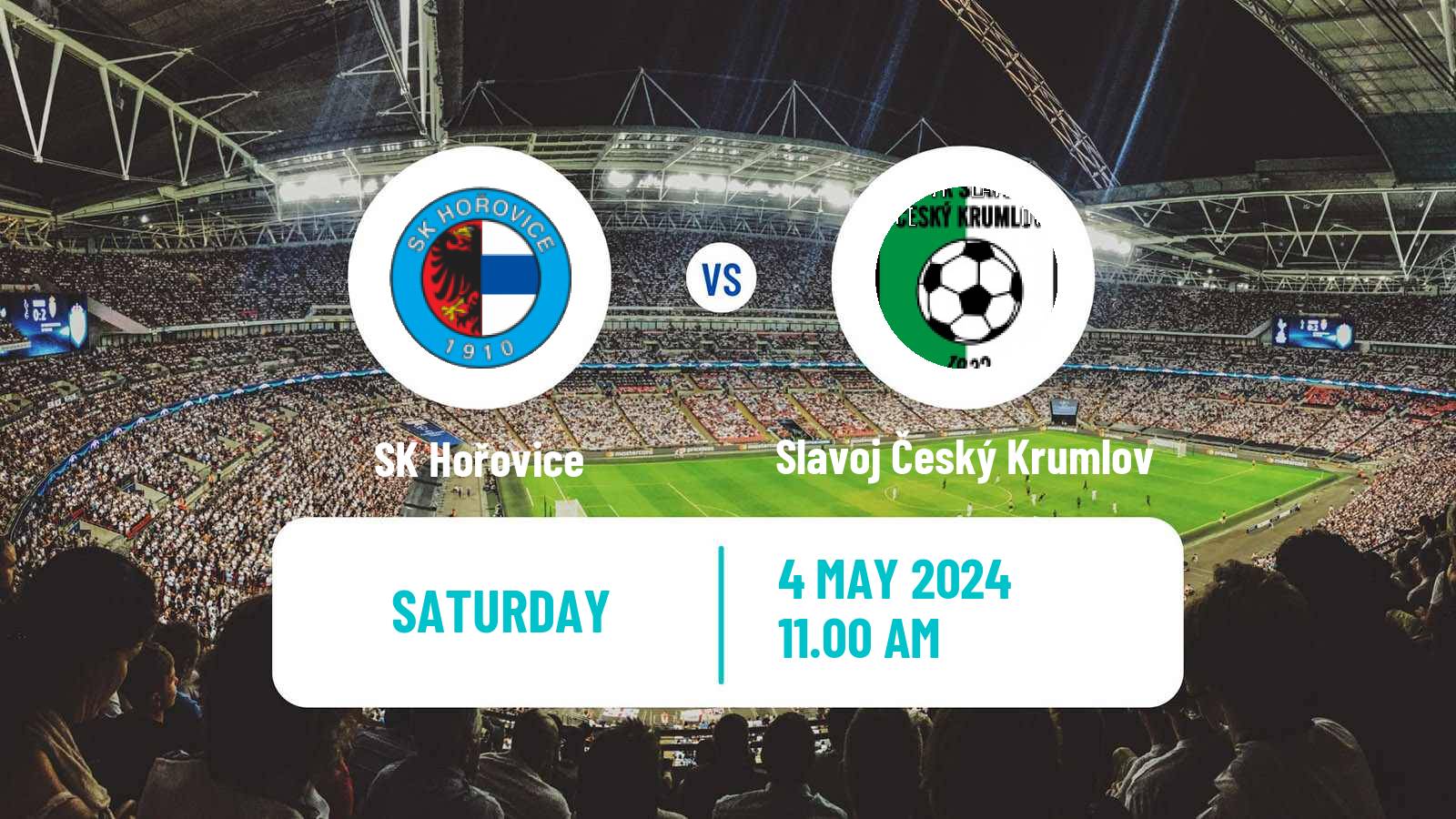 Soccer Czech Division A Hořovice - Slavoj Český Krumlov