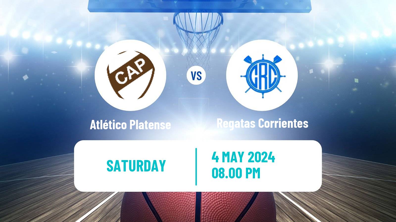 Basketball Argentinian LNB Atlético Platense - Regatas Corrientes