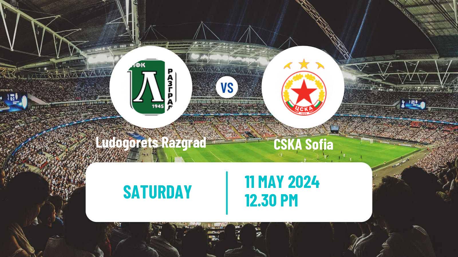 Soccer Bulgarian Parva Liga Ludogorets Razgrad - CSKA Sofia