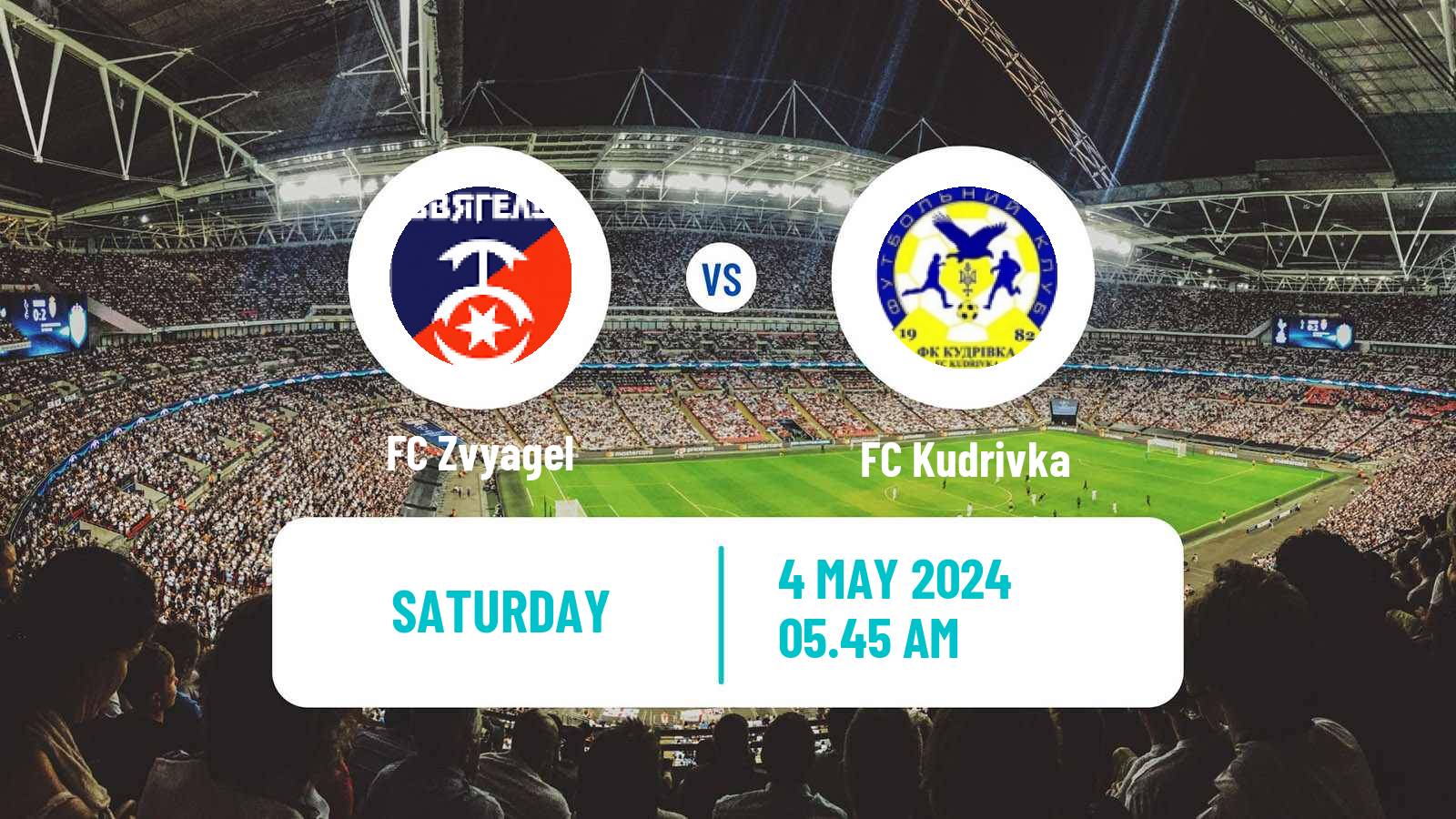 Soccer Ukrainian Druha Liga Zvyagel - Kudrivka