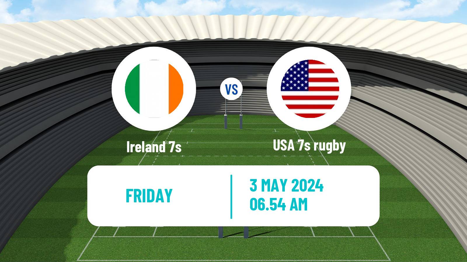 Rugby union Sevens World Series - Singapore Ireland 7s - USA 7s