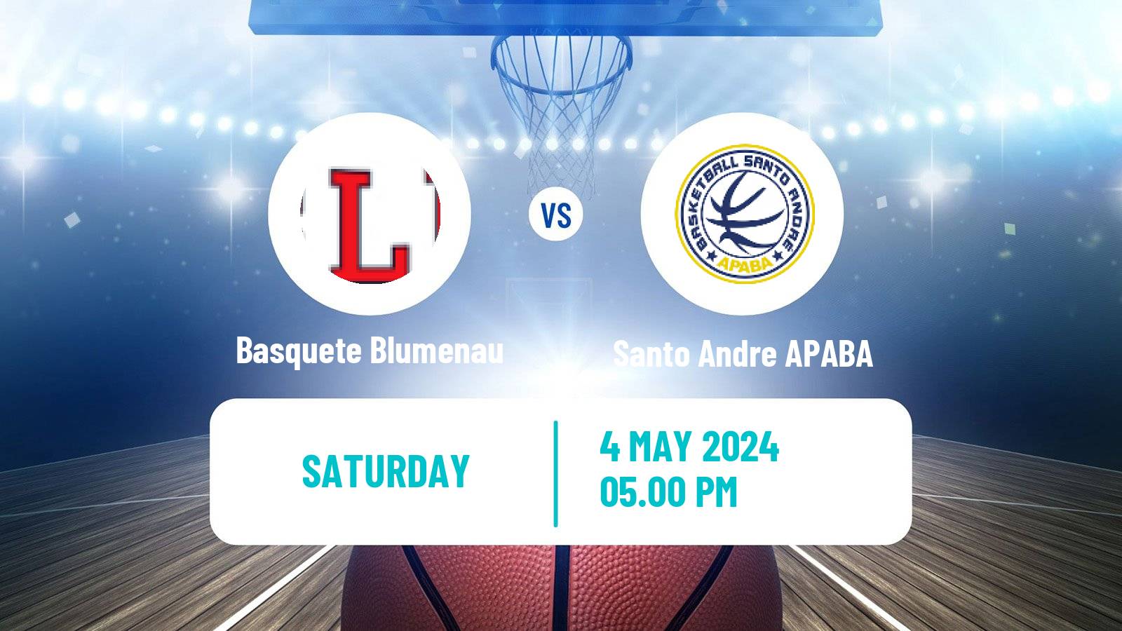 Basketball Brazilian LBF Women Basquete Blumenau - Santo Andre APABA