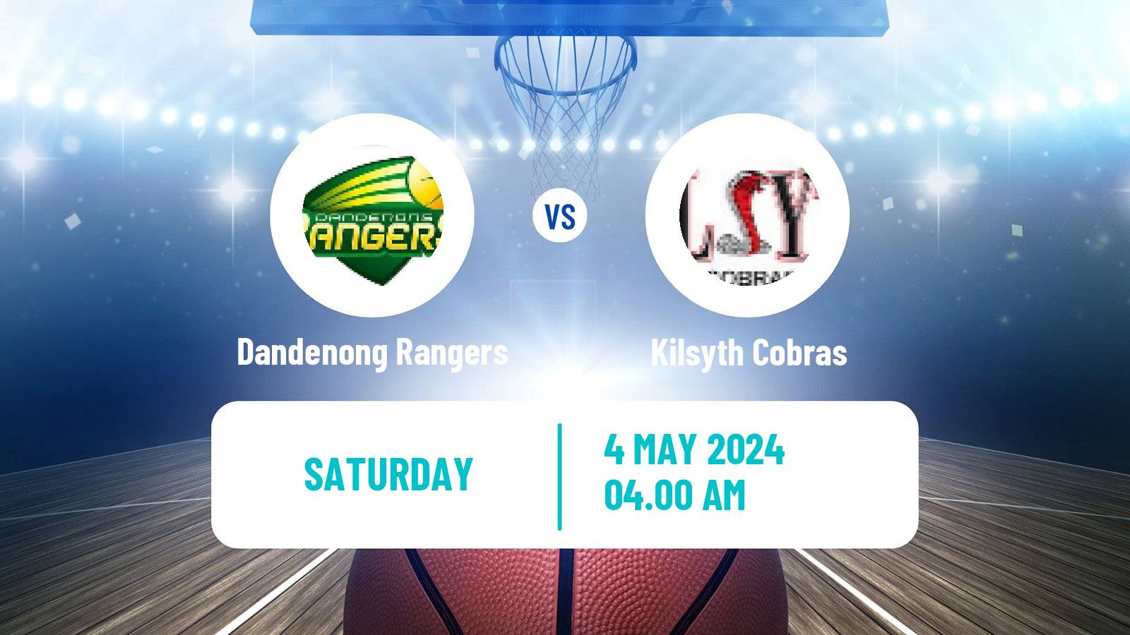 Basketball Australian NBL1 South Women Dandenong Rangers - Kilsyth Cobras