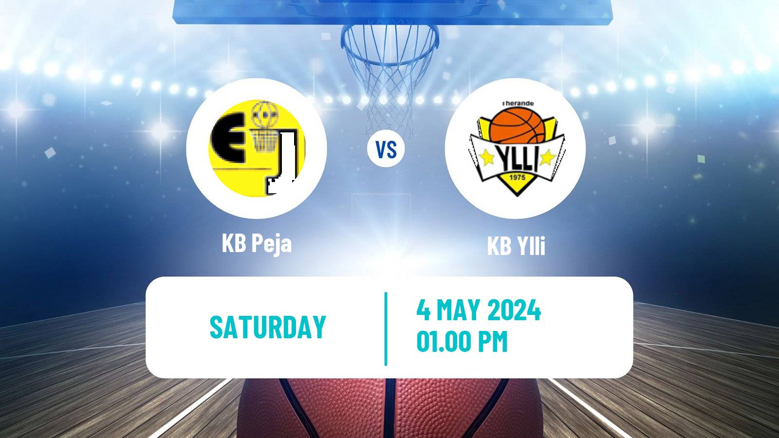 Basketball Kosovo Superliga Basketball Peja - Ylli