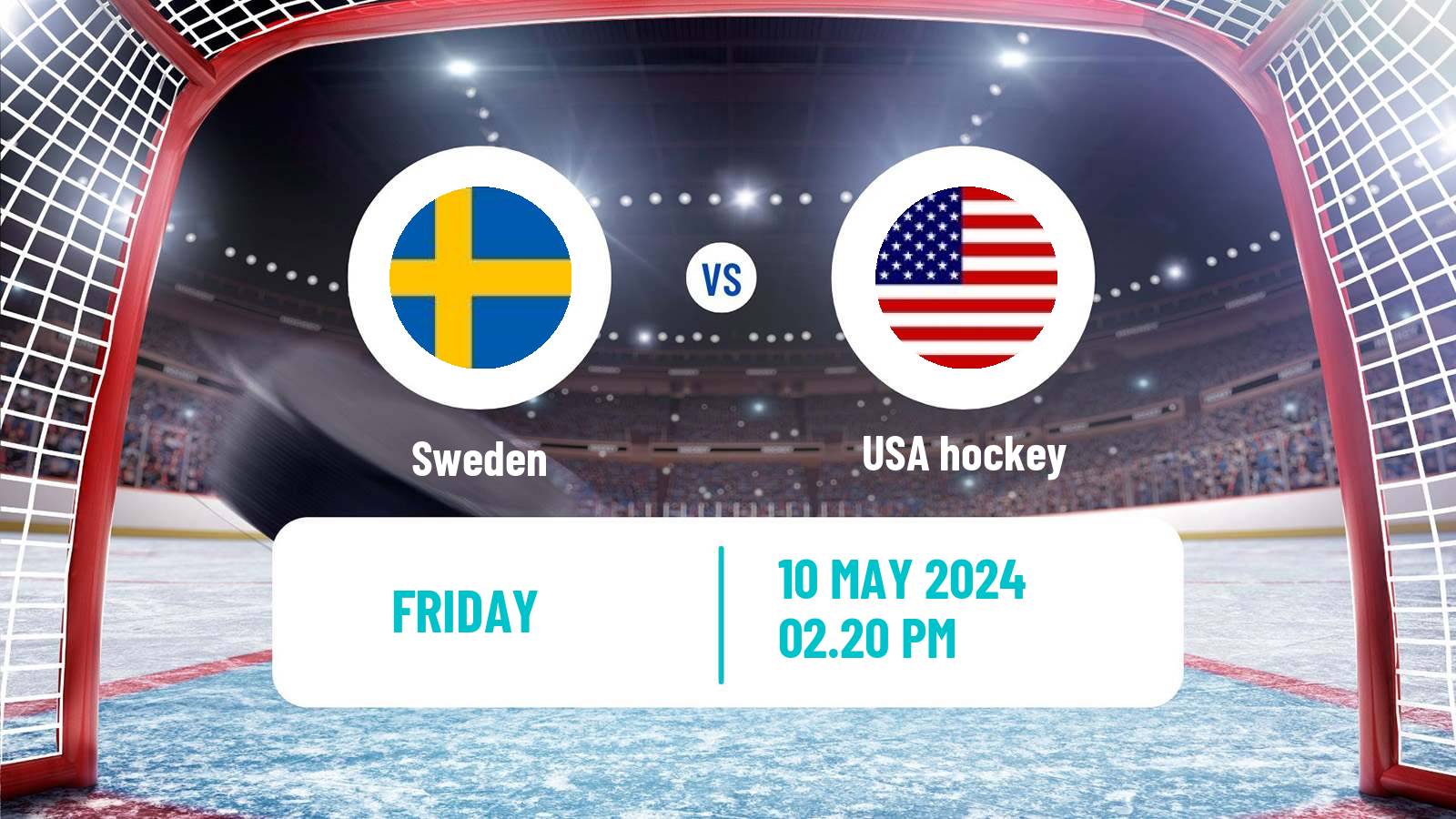 Hockey IIHF World Championship Sweden - USA