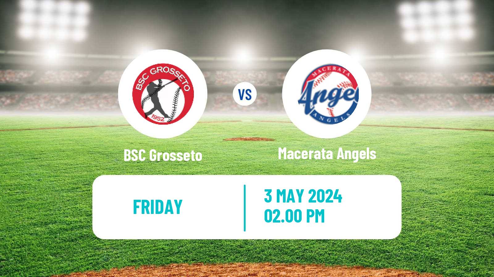 Baseball Italian Serie A1 Baseball BSC Grosseto - Macerata Angels
