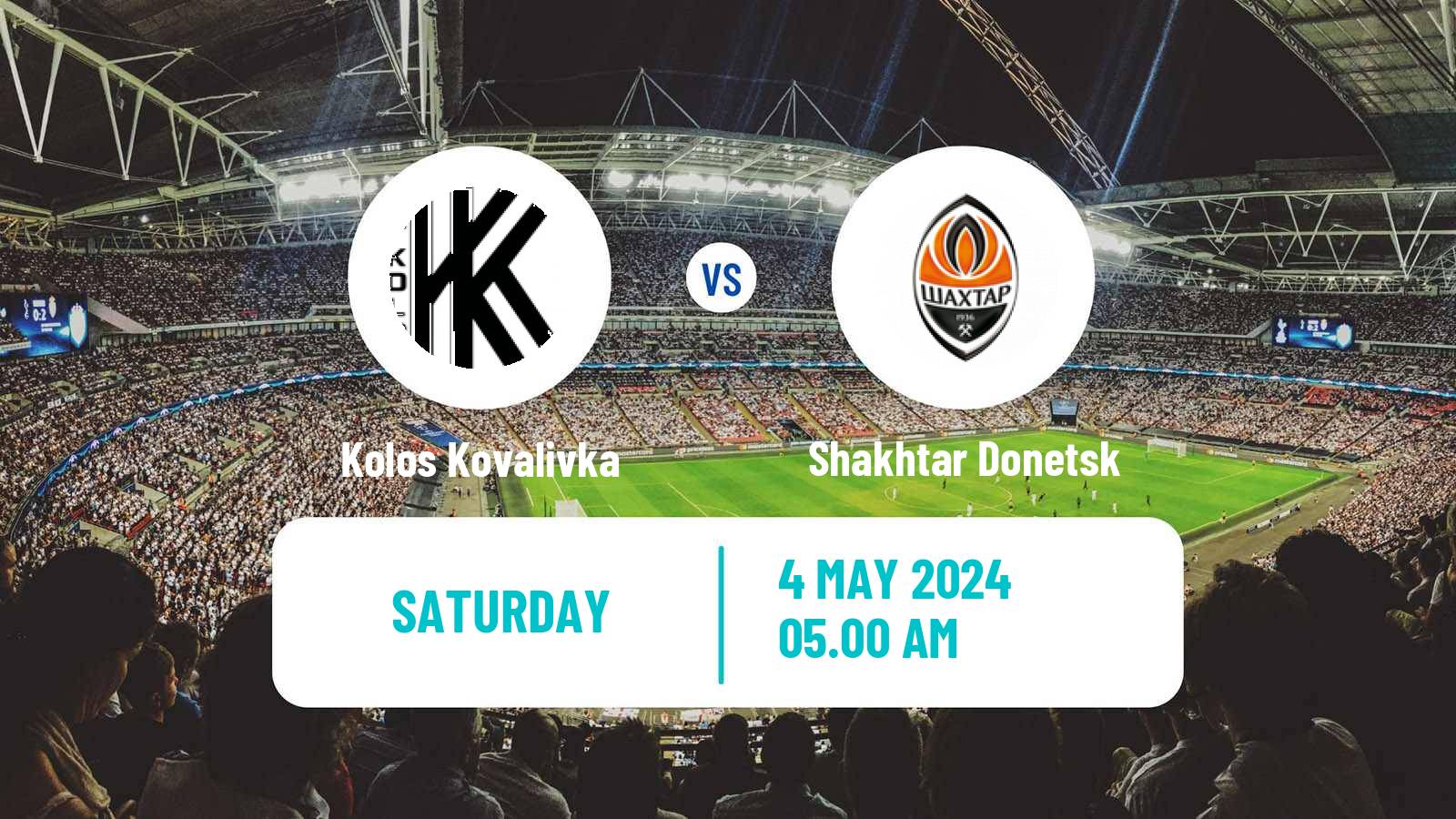 Soccer Ukranian Championship Women Kolos Kovalivka - Shakhtar Donetsk