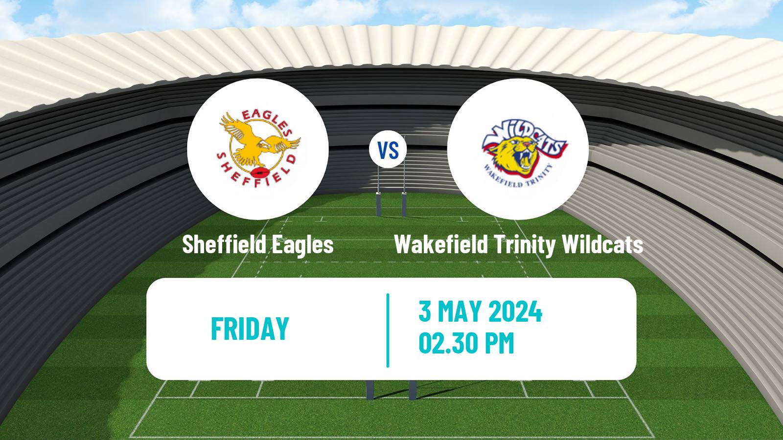 Rugby league English Championship Rugby League Sheffield Eagles - Wakefield Trinity Wildcats