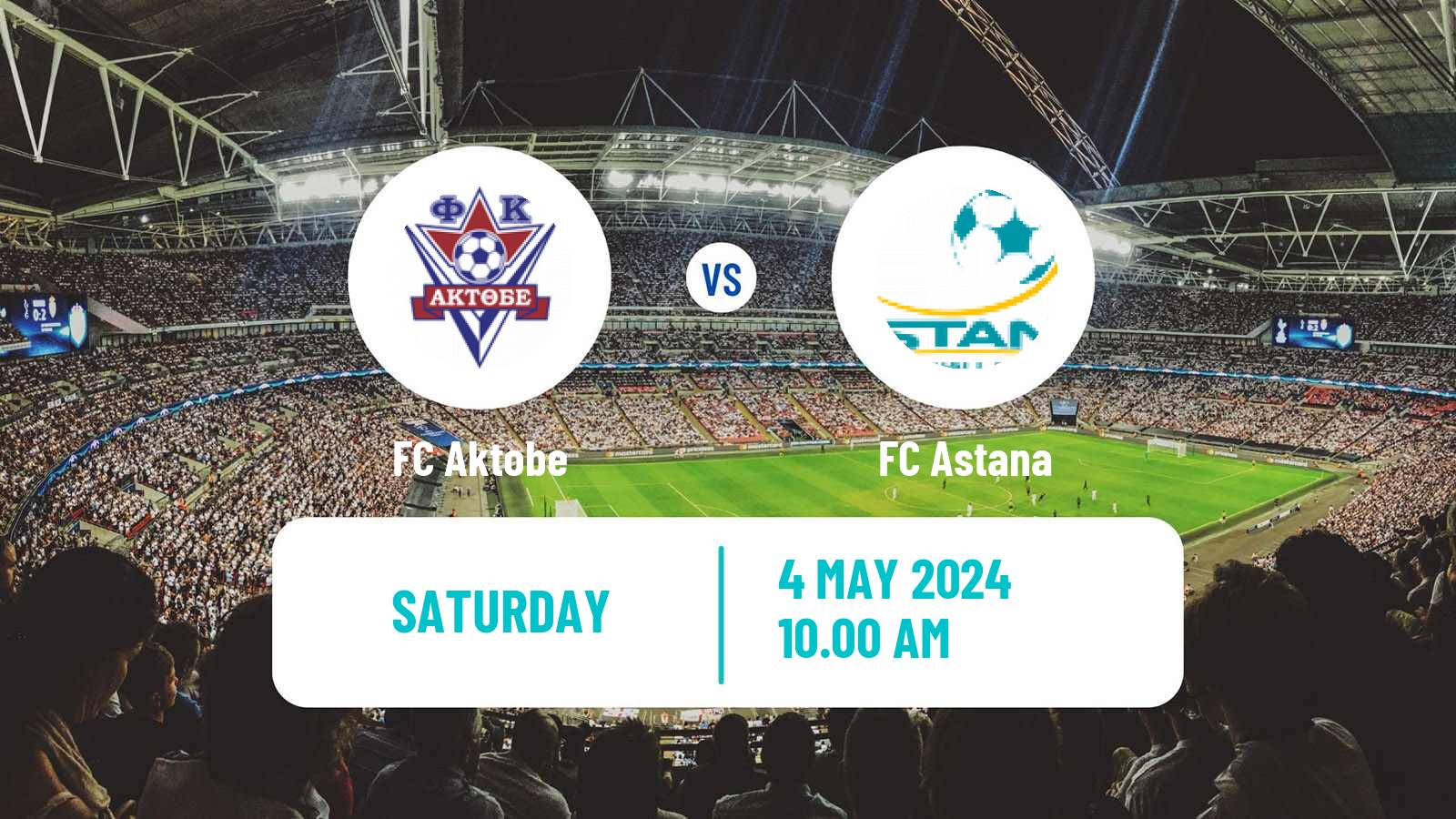 Soccer Kazakh Premier League Aktobe - Astana