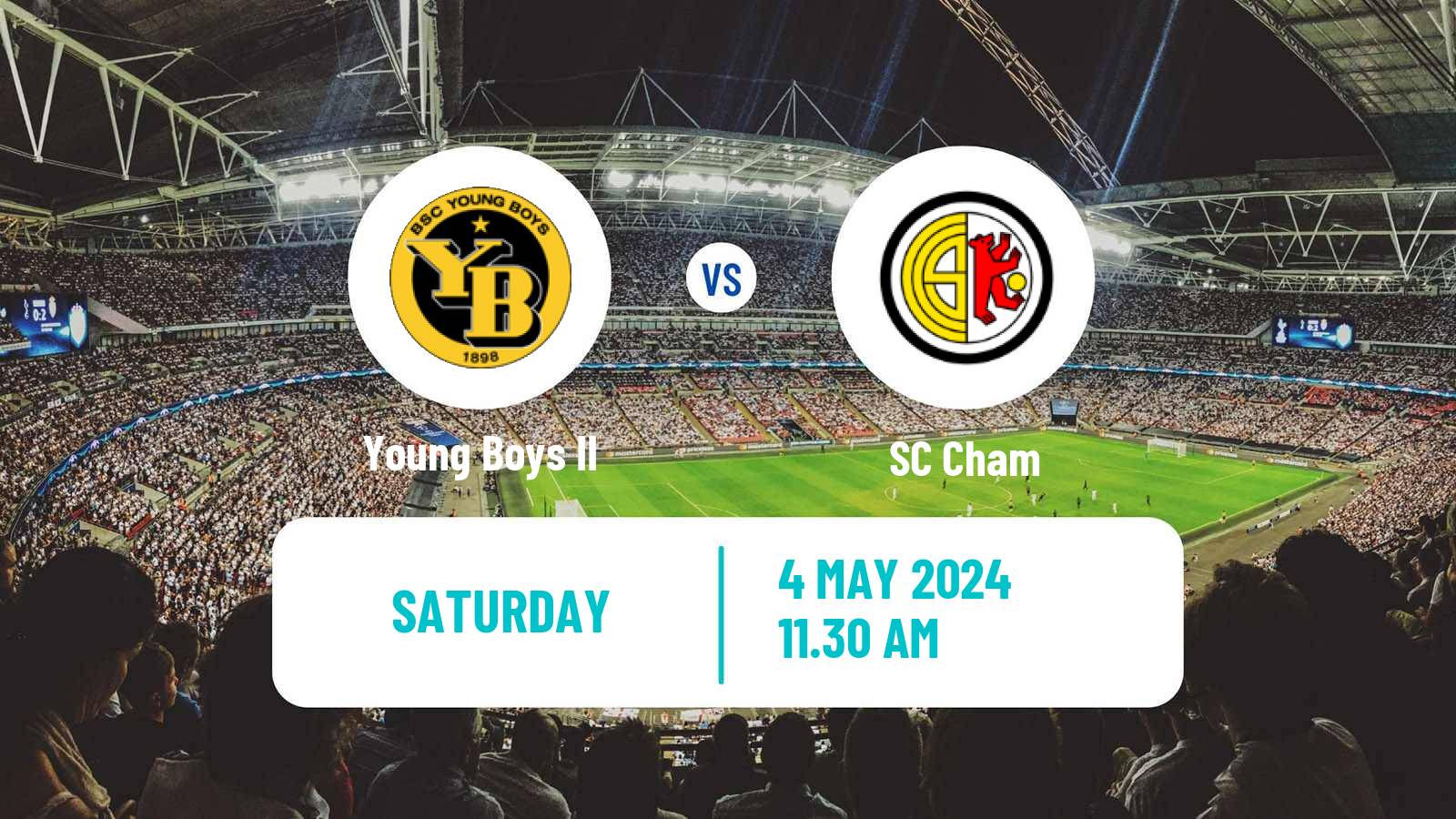 Soccer Swiss Promotion League Young Boys II - Cham
