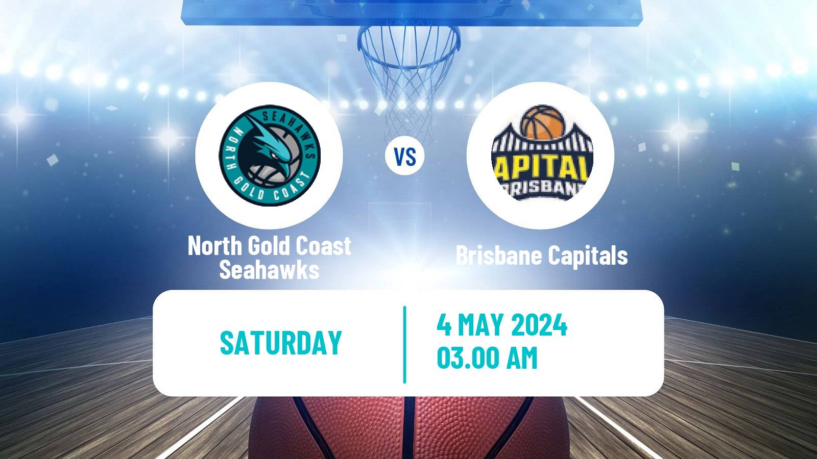 Basketball Australian NBL1 North Women North Gold Coast Seahawks - Brisbane Capitals