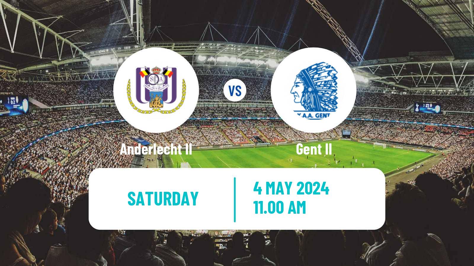 Soccer Belgian 1st National Women Anderlecht II - Gent II