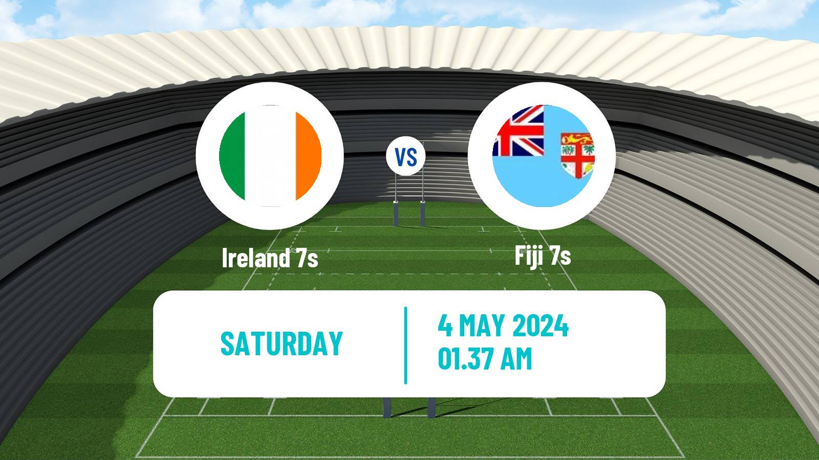 Rugby union Sevens World Series - Singapore Ireland 7s - Fiji 7s