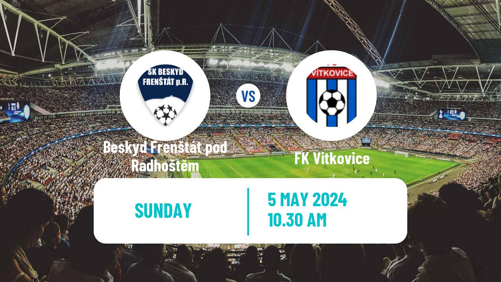 Soccer Czech Division F Beskyd Frenštát pod Radhoštěm - Vitkovice