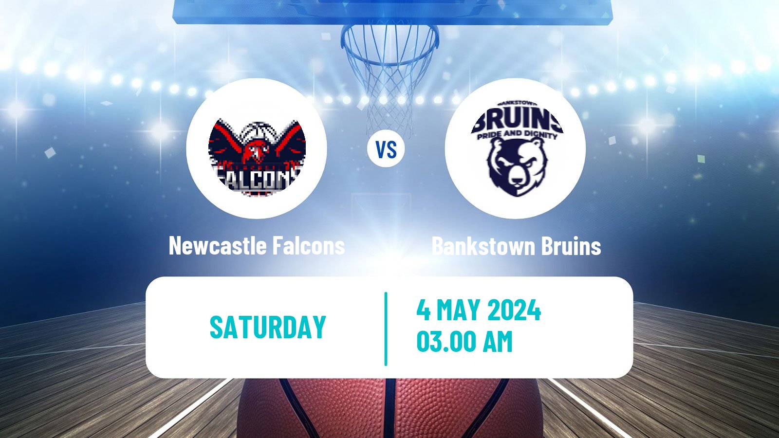 Basketball Australian NBL1 East Women Newcastle Falcons - Bankstown Bruins