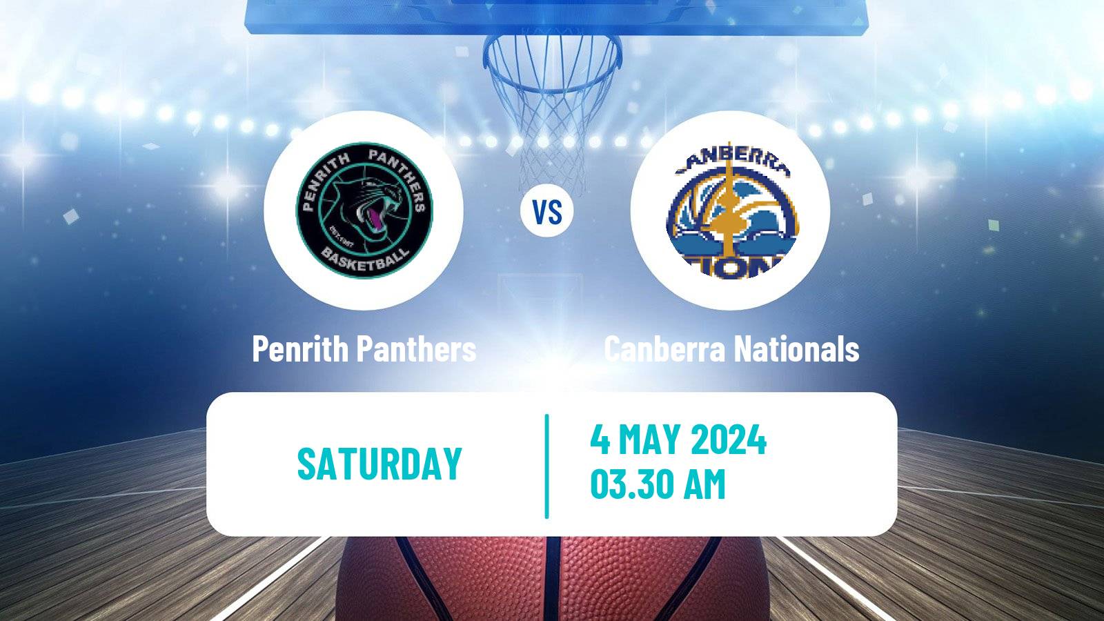 Basketball Australian NBL1 East Women Penrith Panthers - Canberra Nationals