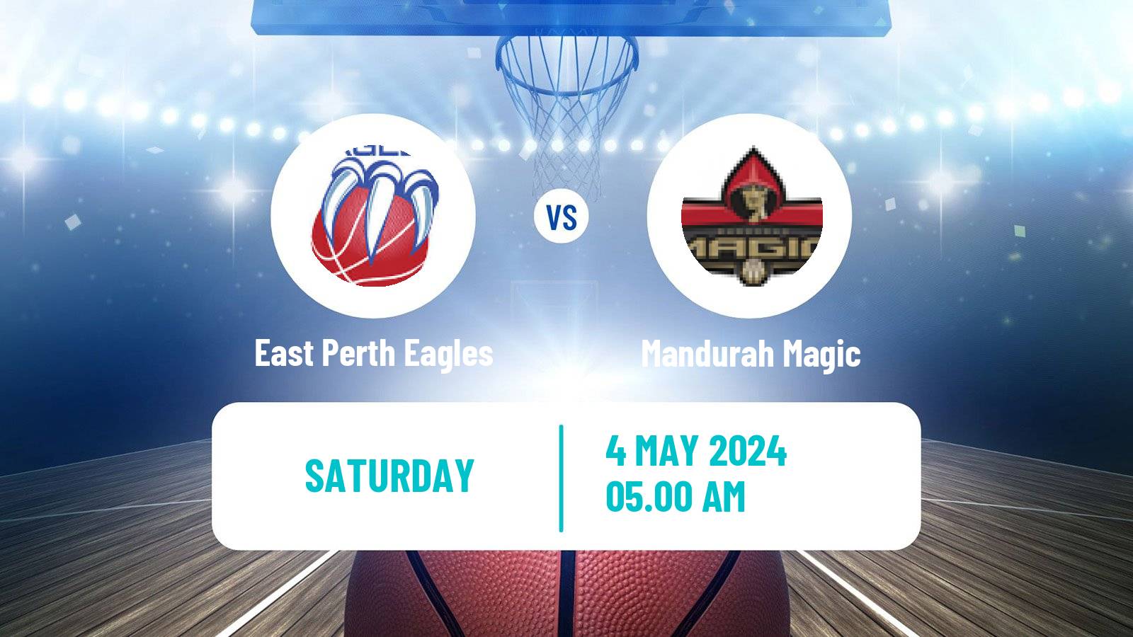Basketball Australian NBL1 West Women East Perth Eagles - Mandurah Magic