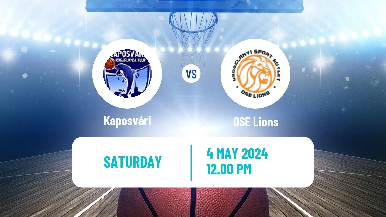 Basketball Hungarian NB I Basketball Kaposvári - OSE Lions