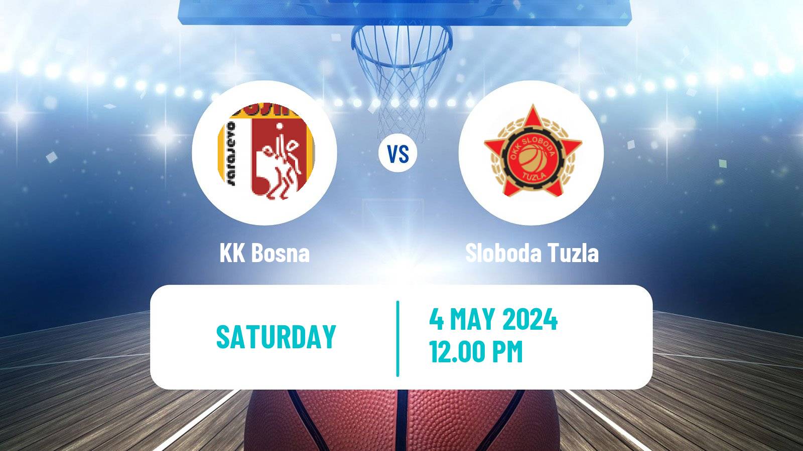 Basketball Bosnian Prvenstvo Basketball Bosna - Sloboda Tuzla
