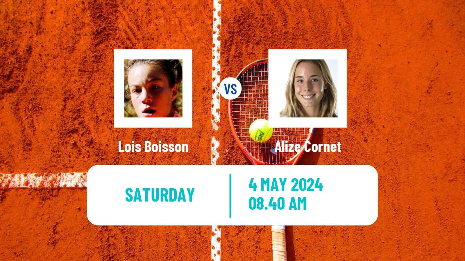 Tennis Saint Malo Challenger Women Lois Boisson - Alize Cornet