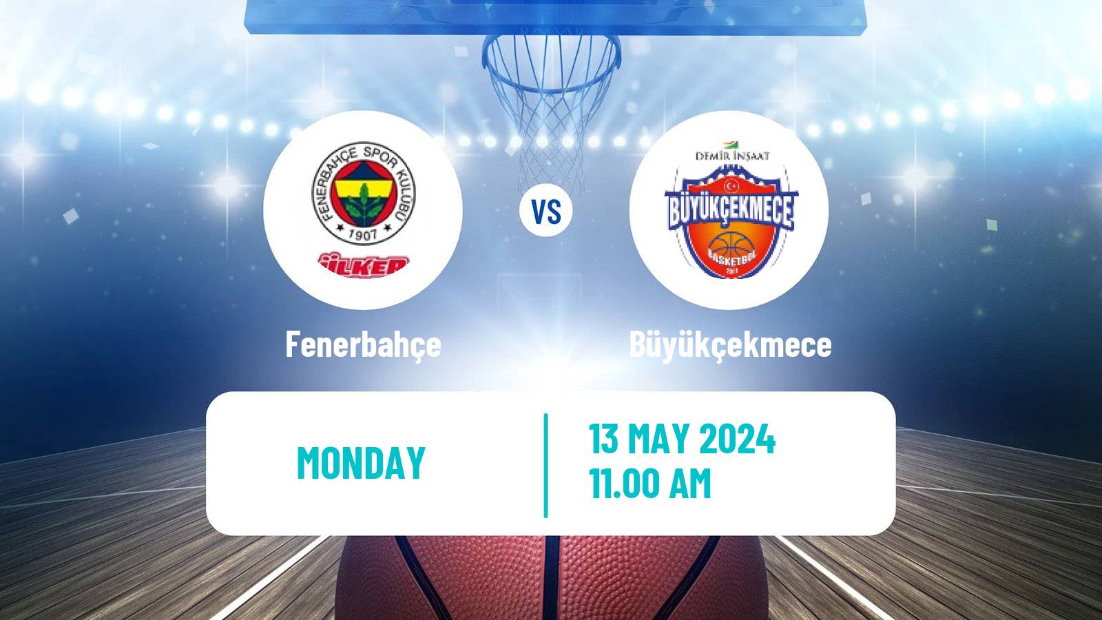 Basketball Turkish Basketball Super Ligi Fenerbahçe - Büyükçekmece