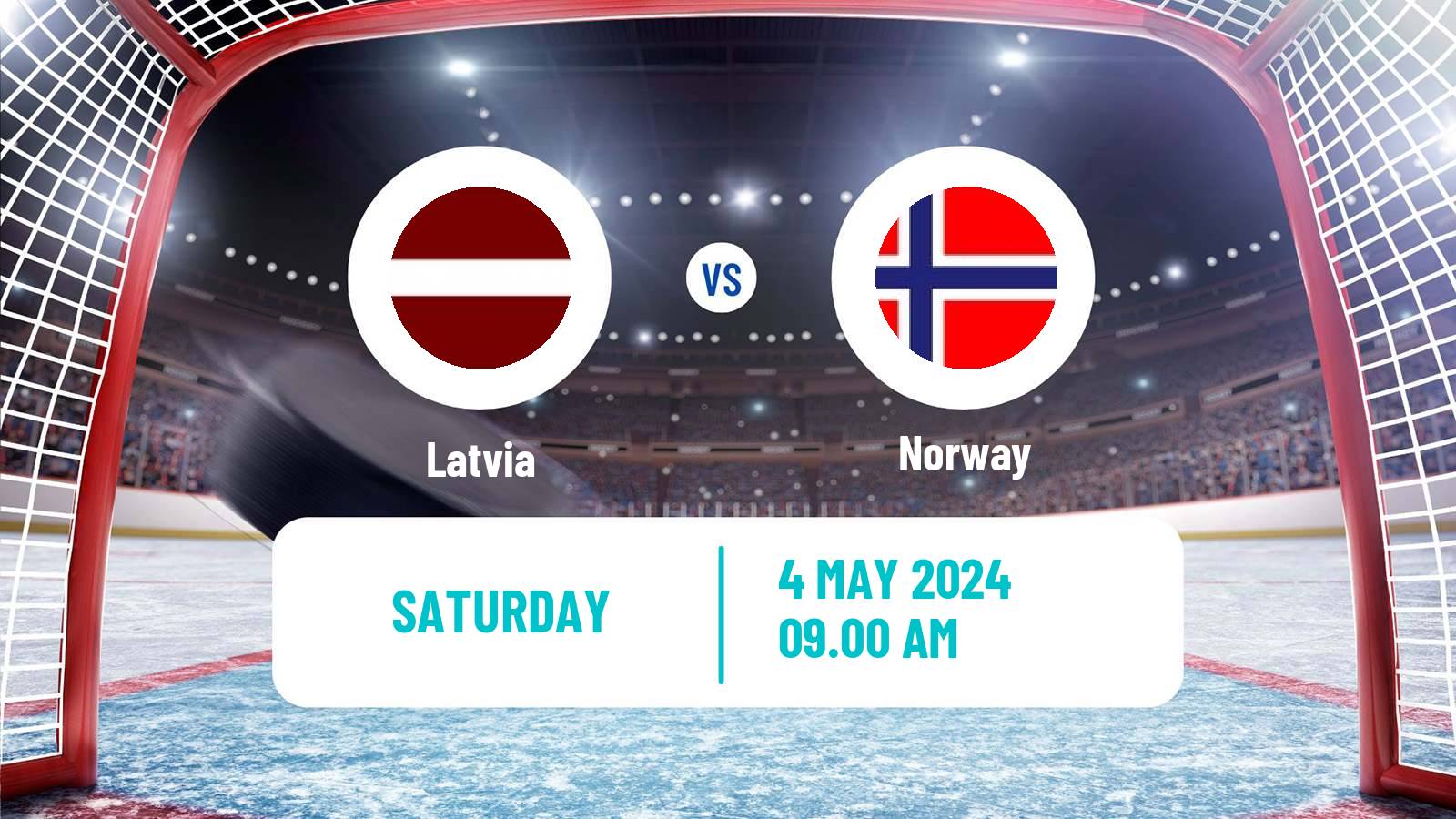 Hockey Friendly International Ice Hockey Latvia - Norway