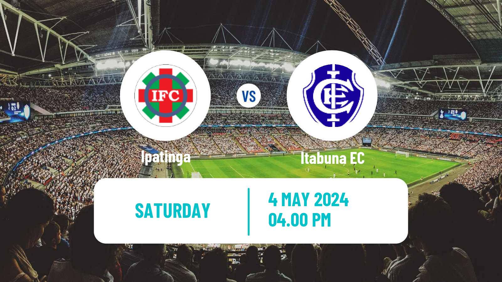 Soccer Brazilian Serie D Ipatinga - Itabuna