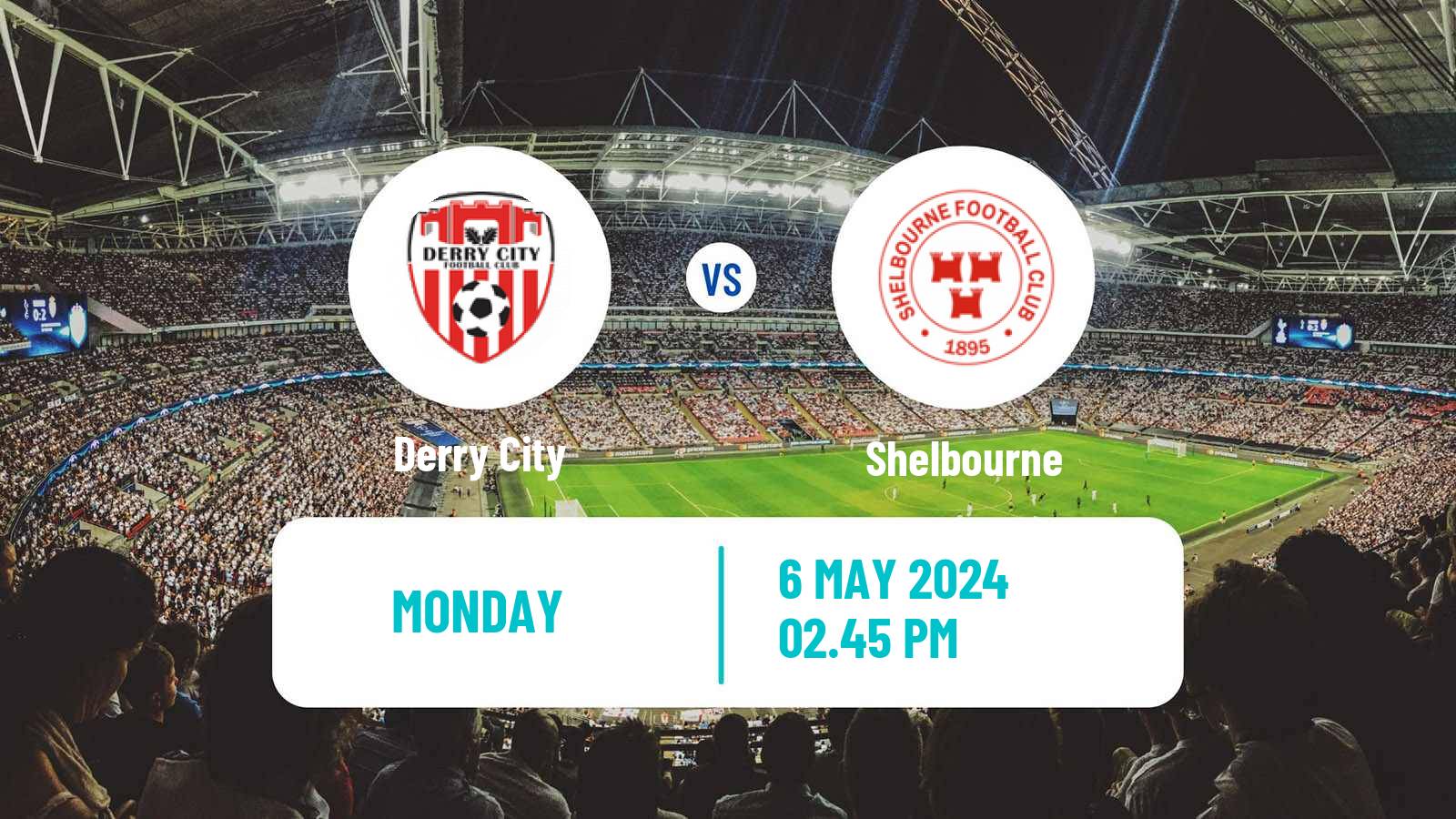 Soccer Irish Premier Division Derry City - Shelbourne