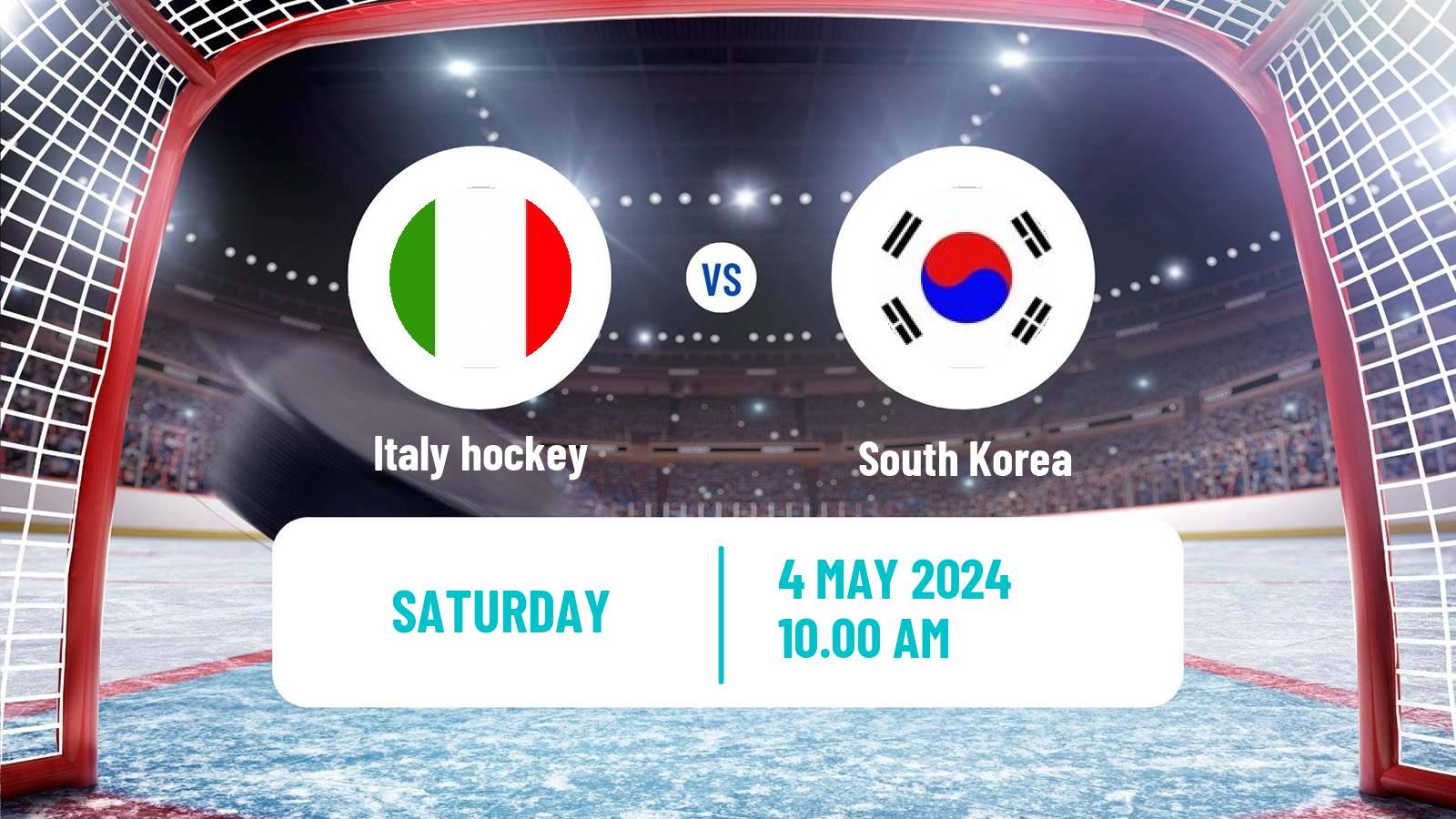 Hockey IIHF World Championship IA Italy - South Korea